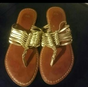 GAP woven leather sandals